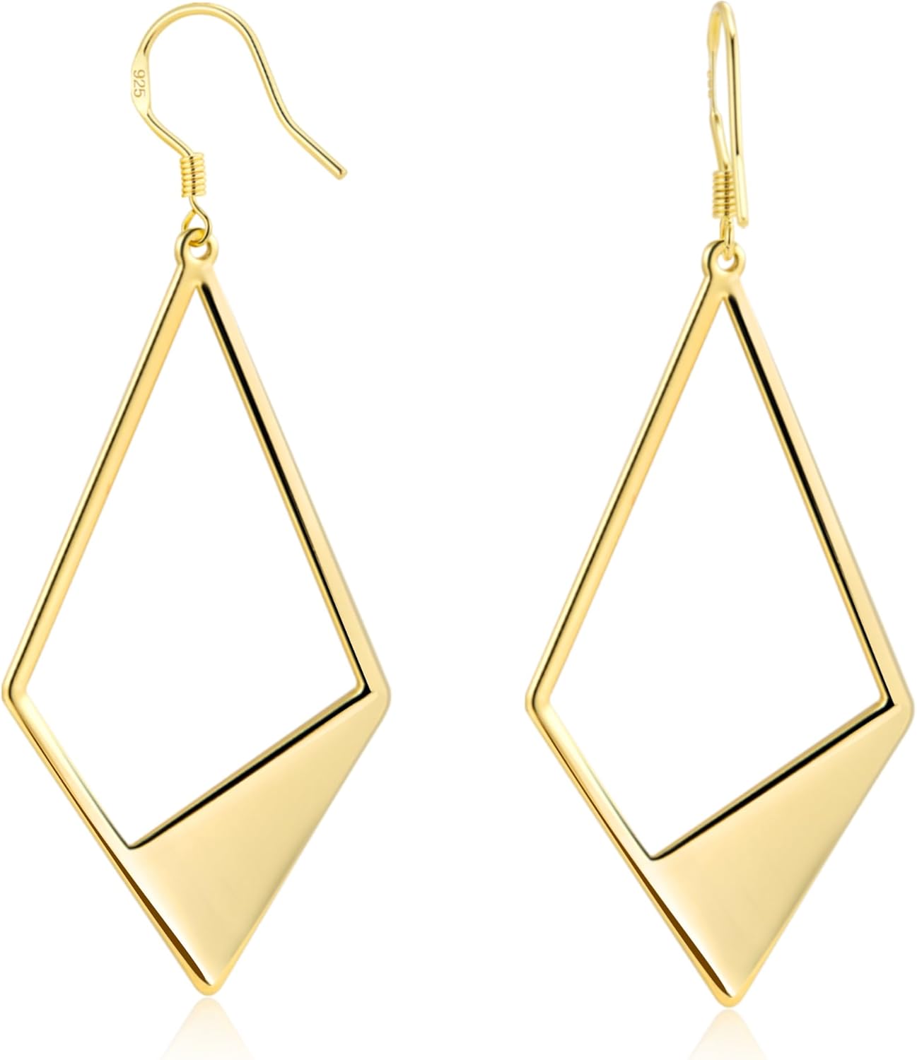 925 Sterling Silver Dangle Earrings for Women Hook Earing for Women Trendy #OWK003