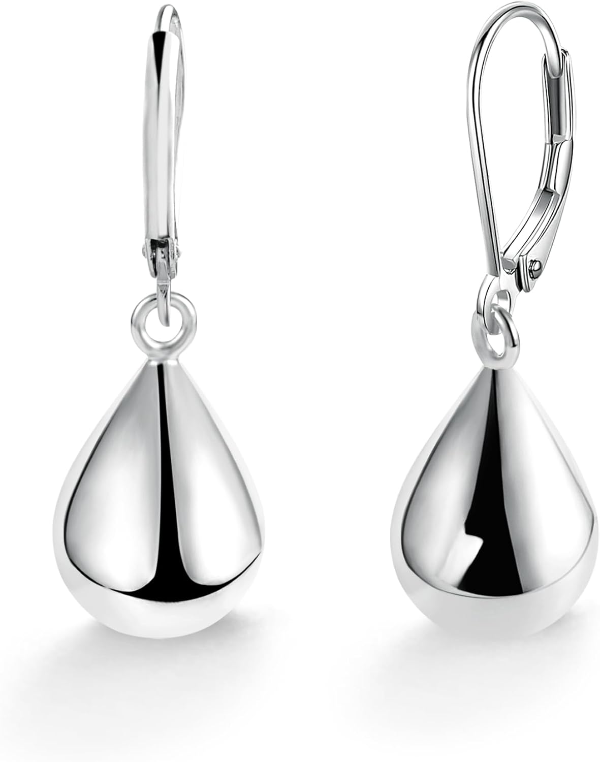 925 Sterling Silver Teardrop Earrings for Women Girls Waterdrop #OWK011