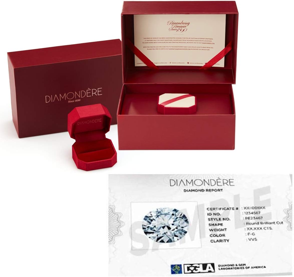 Gemstone Infinity Knot Solitaire Necklac  Carat Pendant with 18 Inch Chain for women